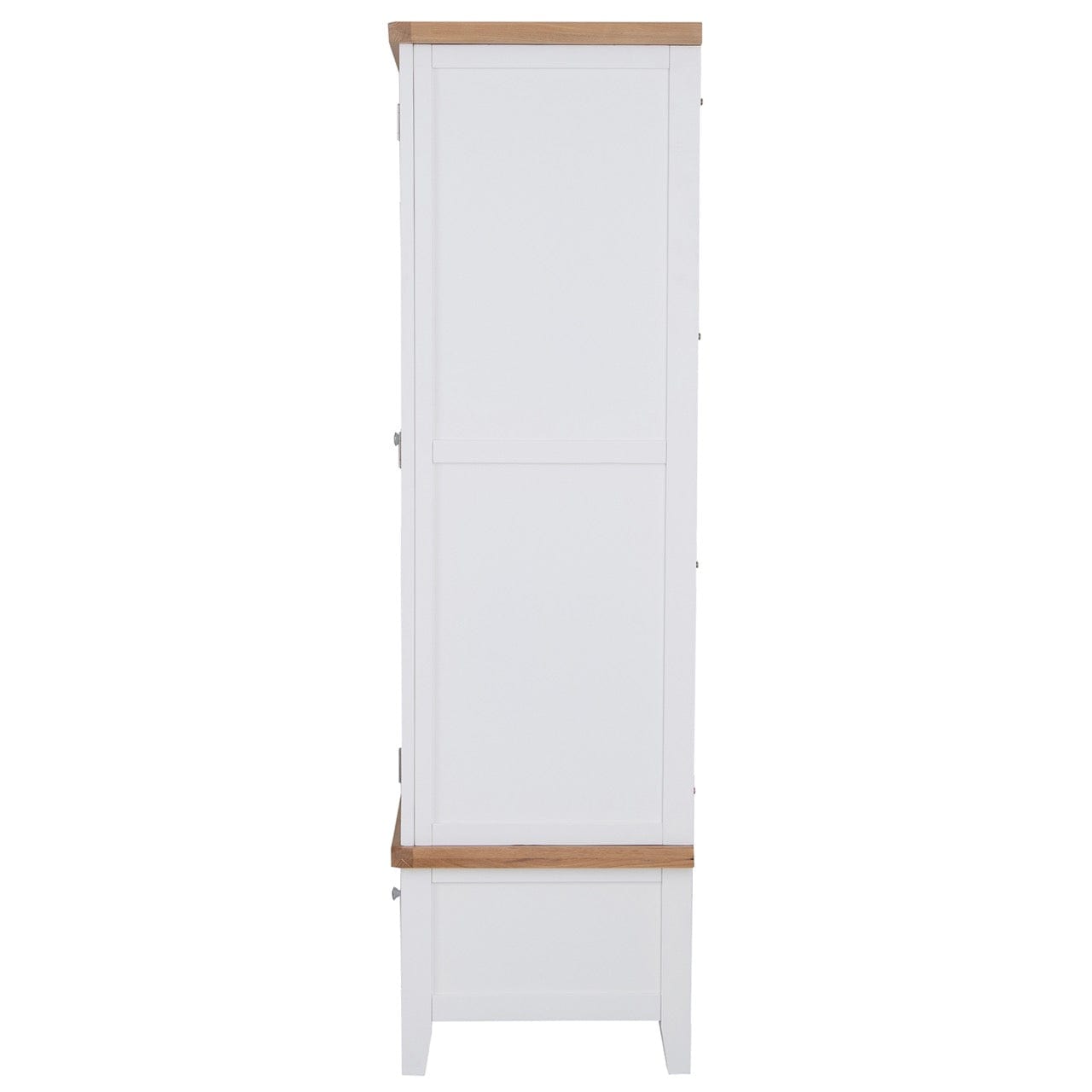 Eaton White Painted Oak 3 Door Wardrobe