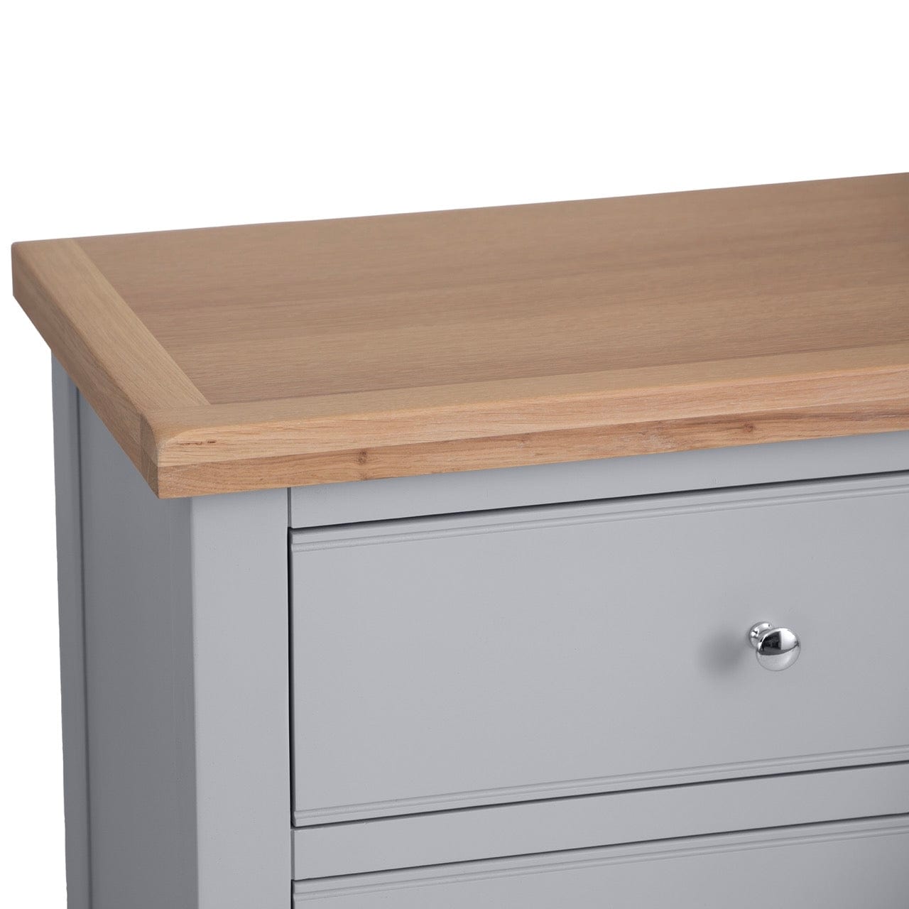 Eaton Grey Painted Oak 6 Drawer Chest