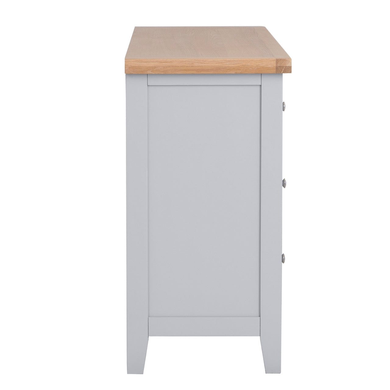 Eaton Grey Painted Oak 6 Drawer Chest