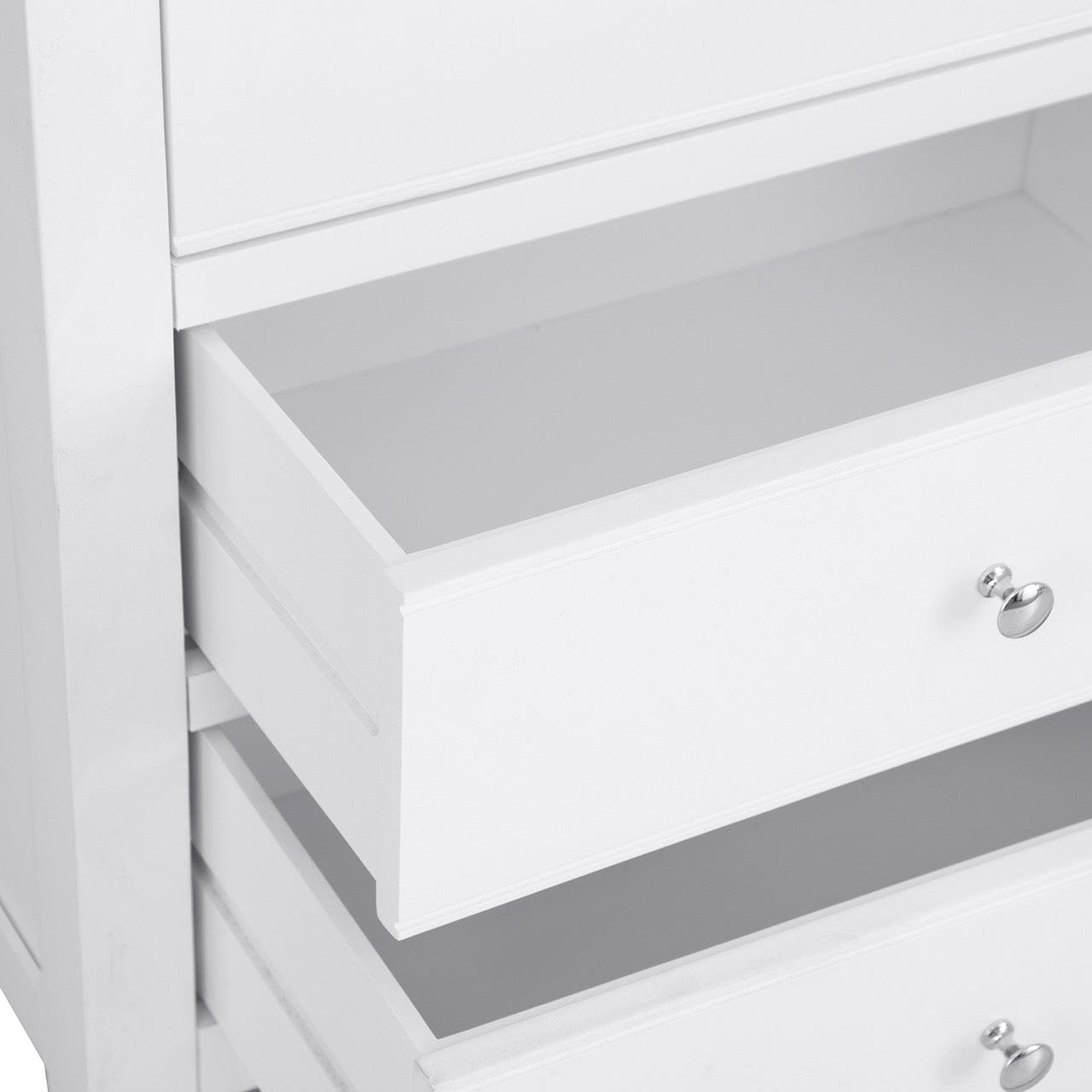 Eaton White Painted Oak 6 Drawer Chest