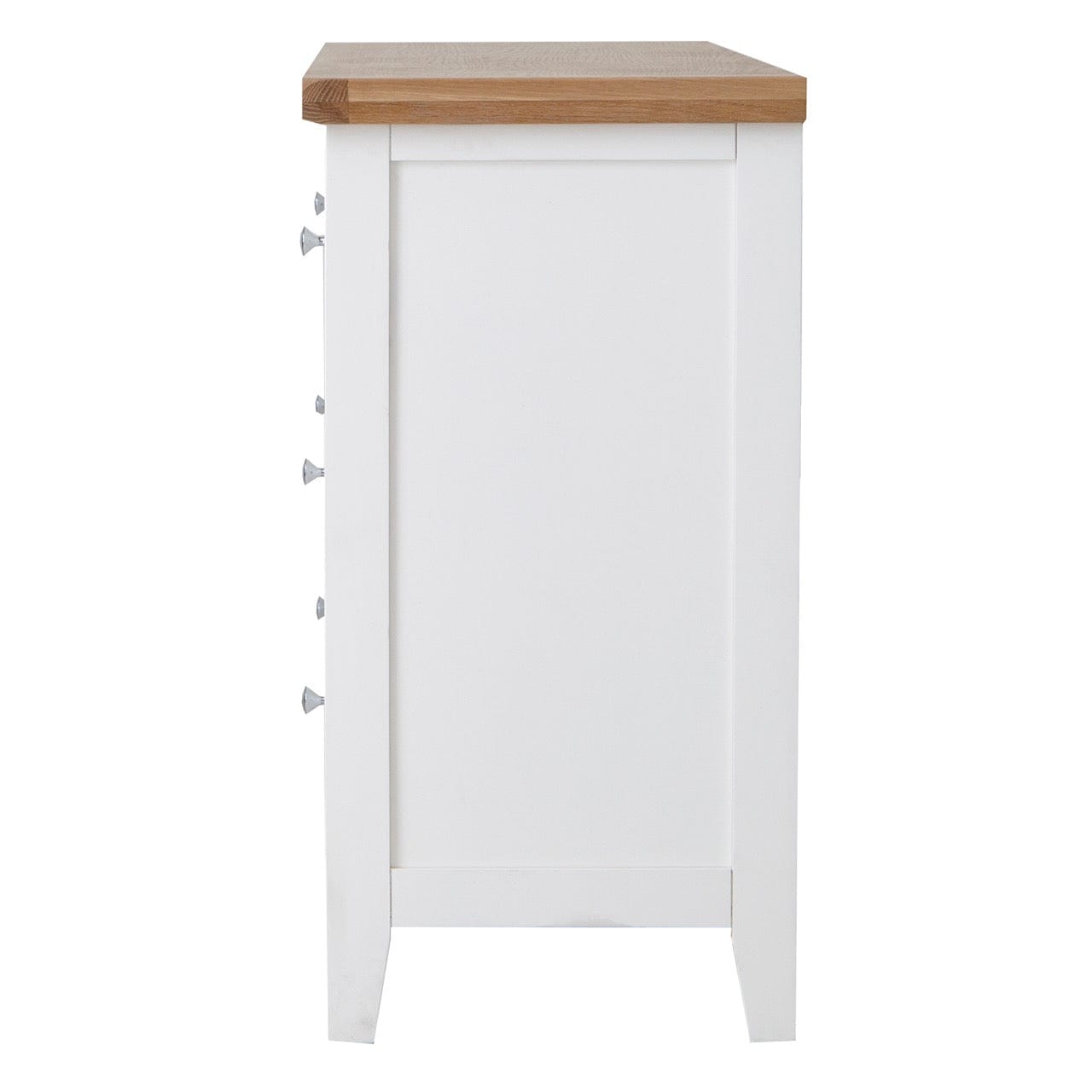 Eaton White Painted Oak 6 Drawer Chest
