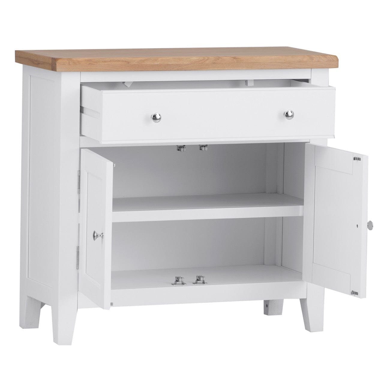 Eaton White Painted Oak Mini Sideboard