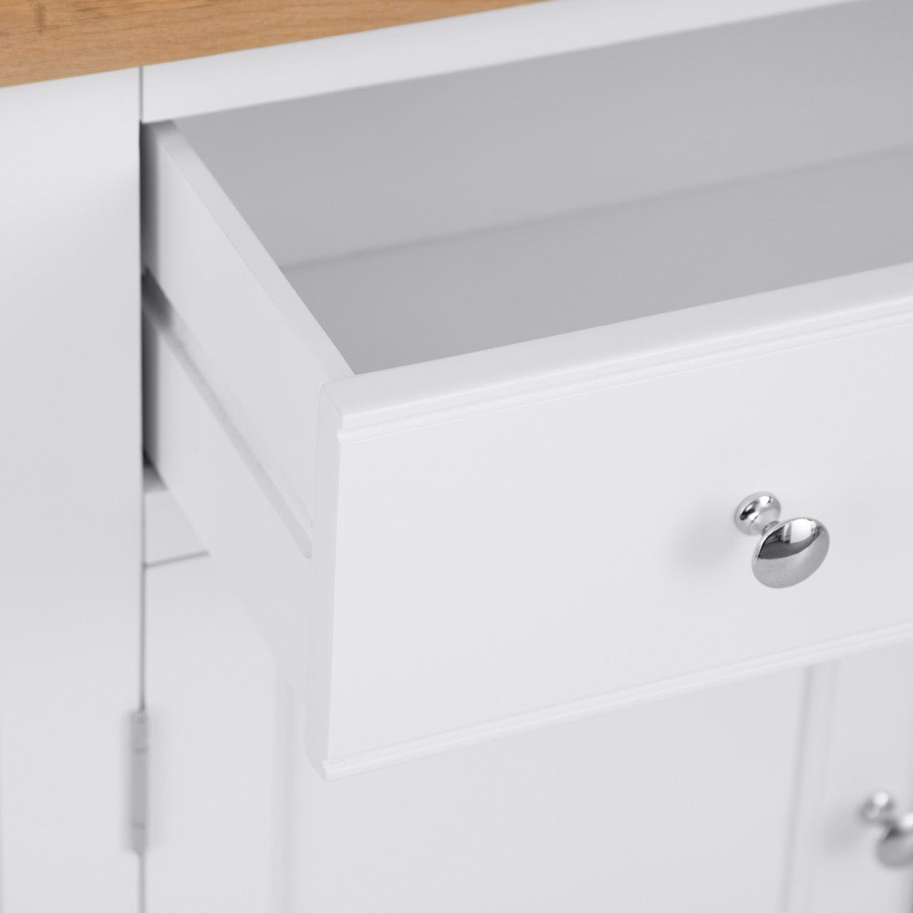 Eaton White Painted Oak Mini Sideboard