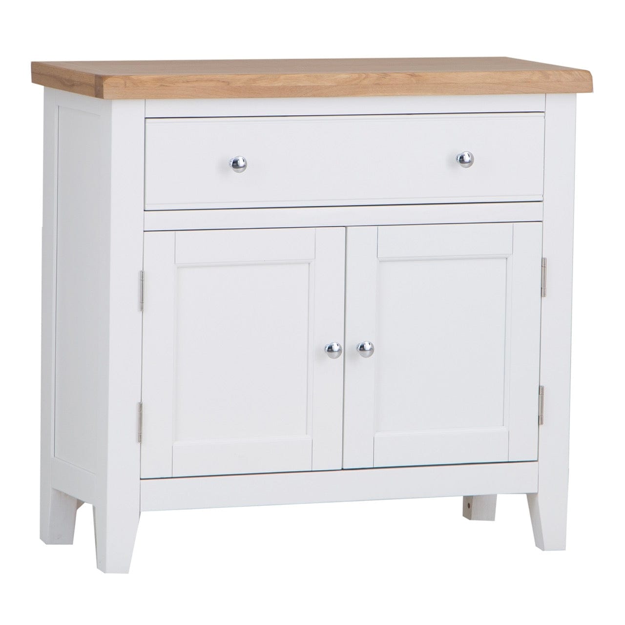 Eaton White Painted Oak Mini Sideboard