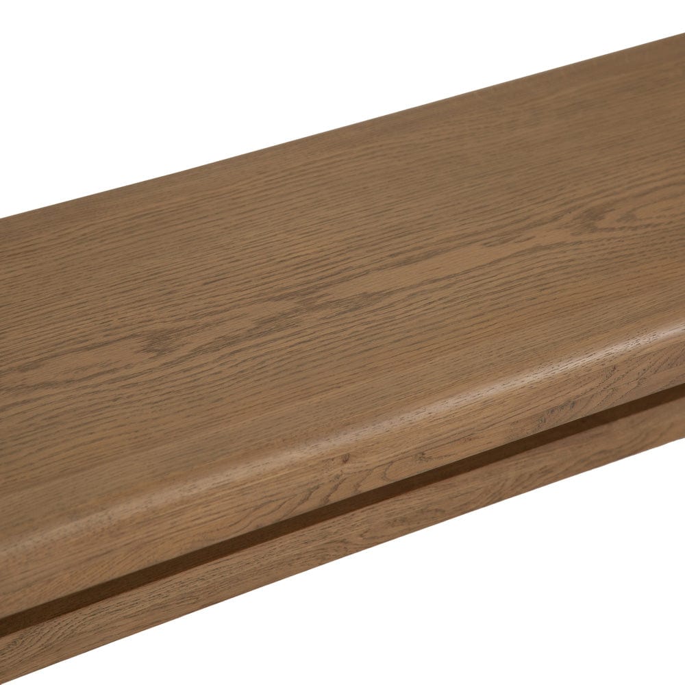 Wessex Smoked Oak 2.5m Cross Leg Bench