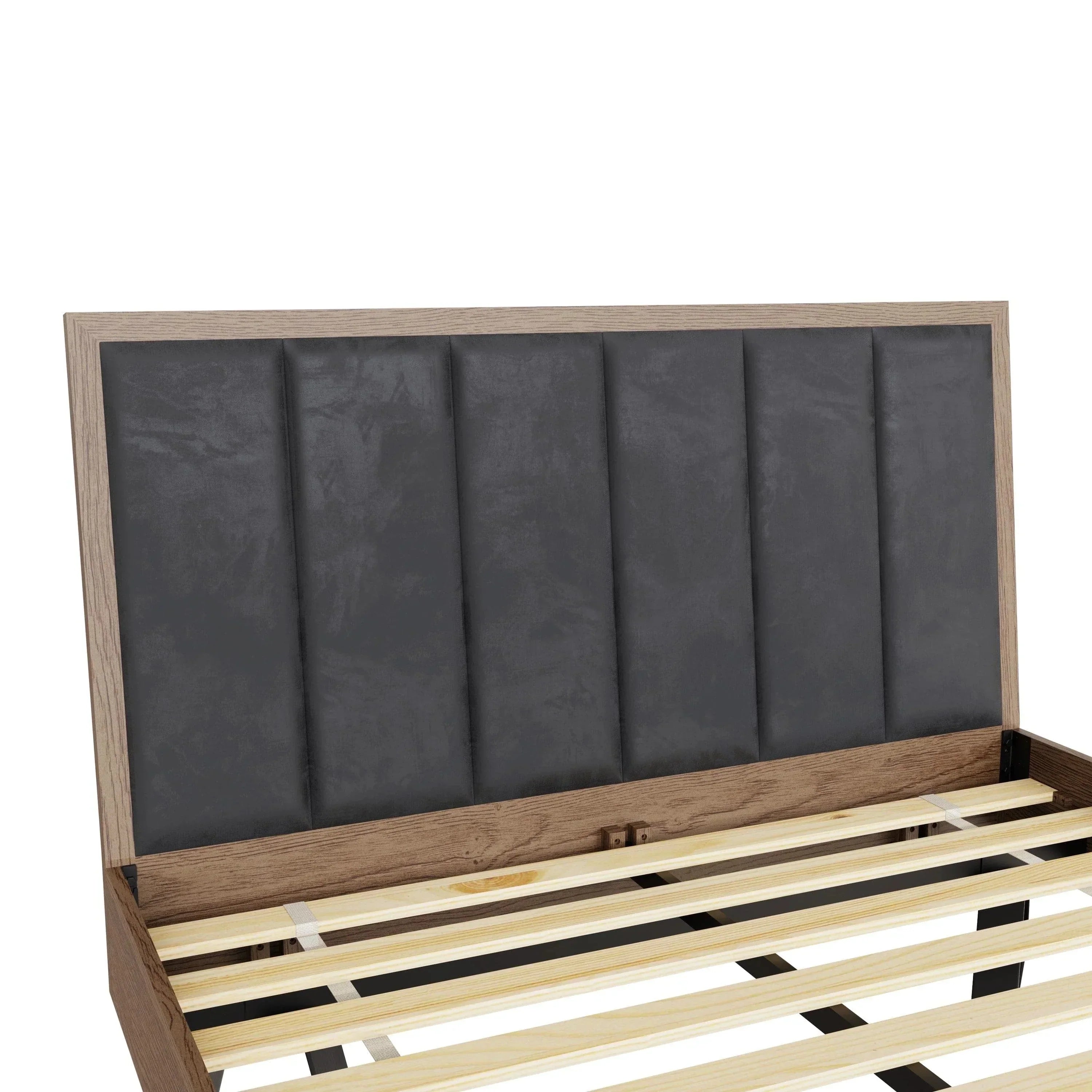 Industrial Oak 6ft Super King Size Bed Frame
