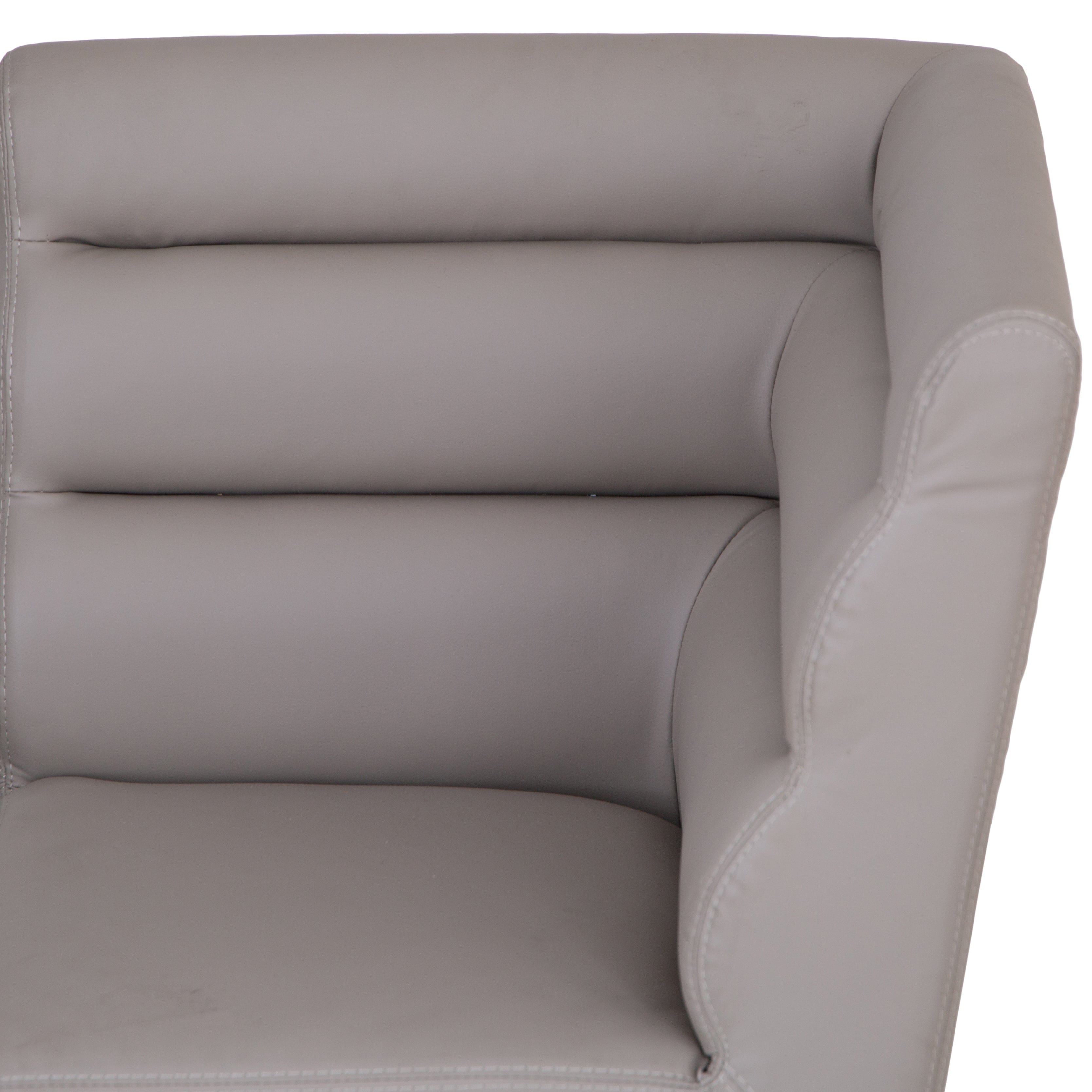 Milan Chrome & Oak Corner Bench