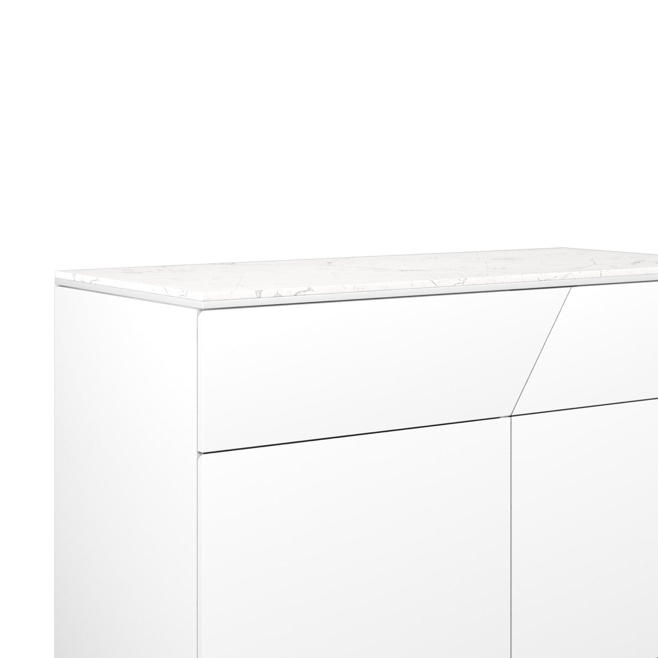 Venice Matt White 2 Door Sideboard