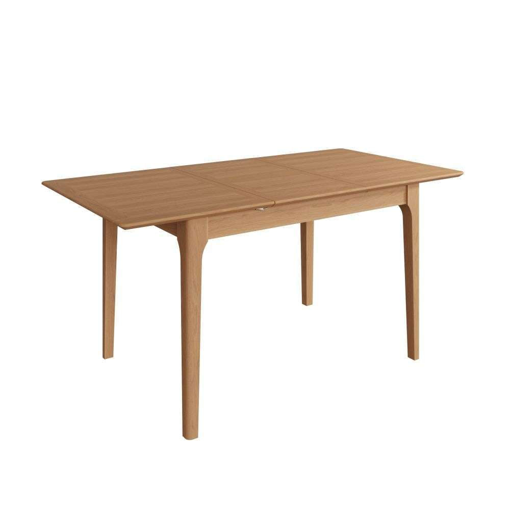 Bergen Oak 1.2m Butterfly Extending Dining Table