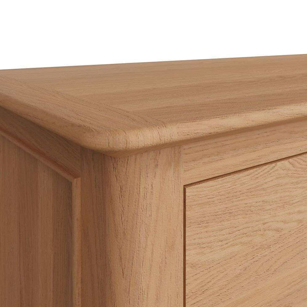 Bergen Oak Chest of 6 Drawers