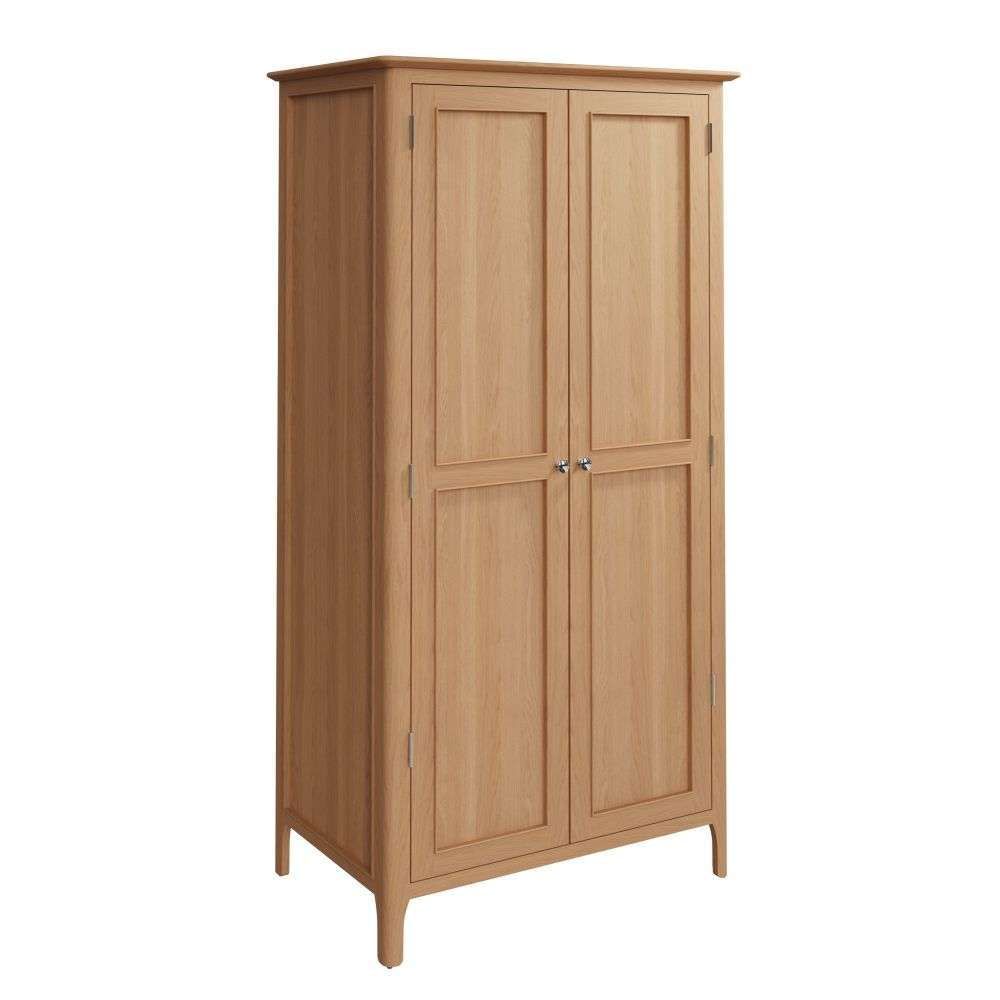 Bergen Oak Double Wardrobe