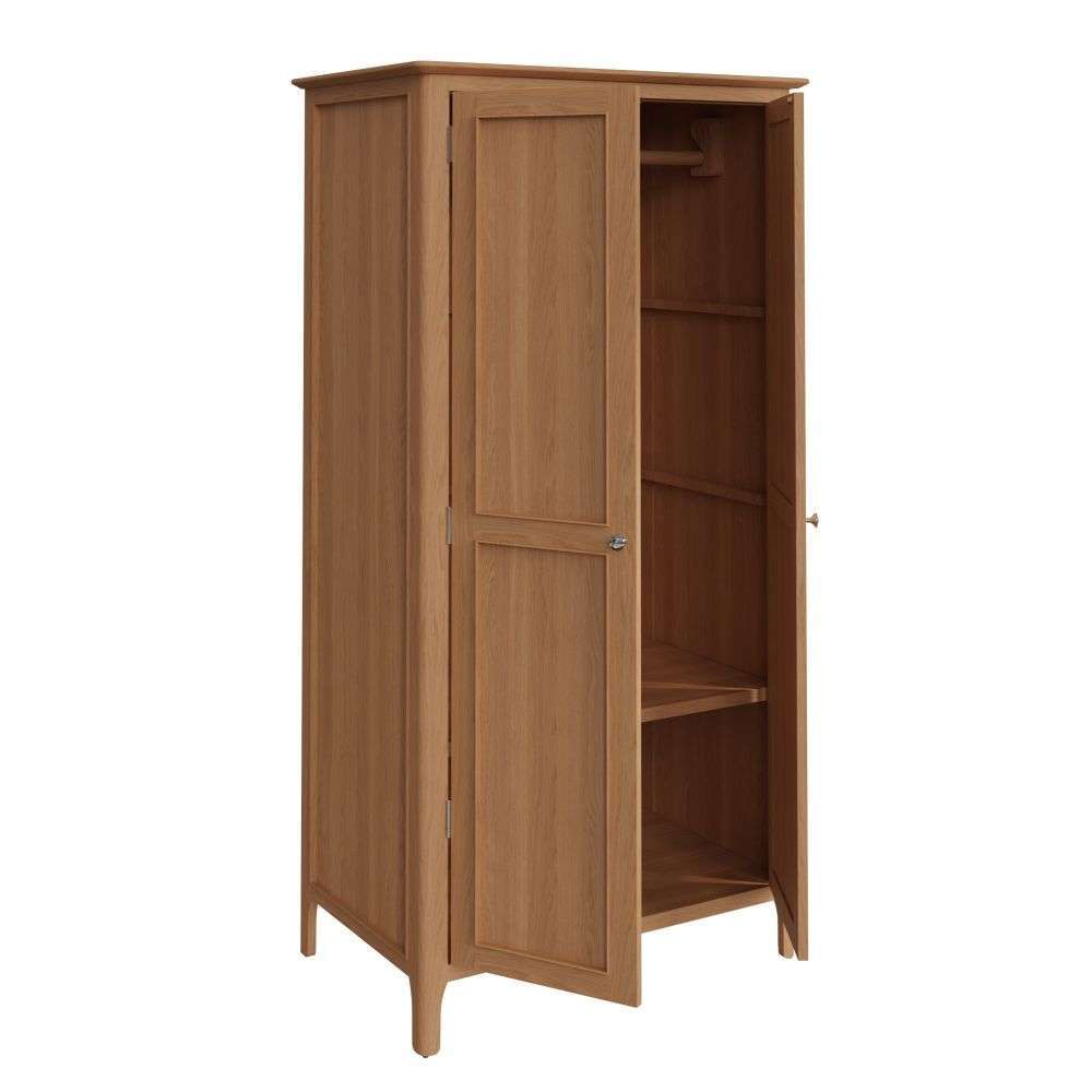 Bergen Oak Double Wardrobe