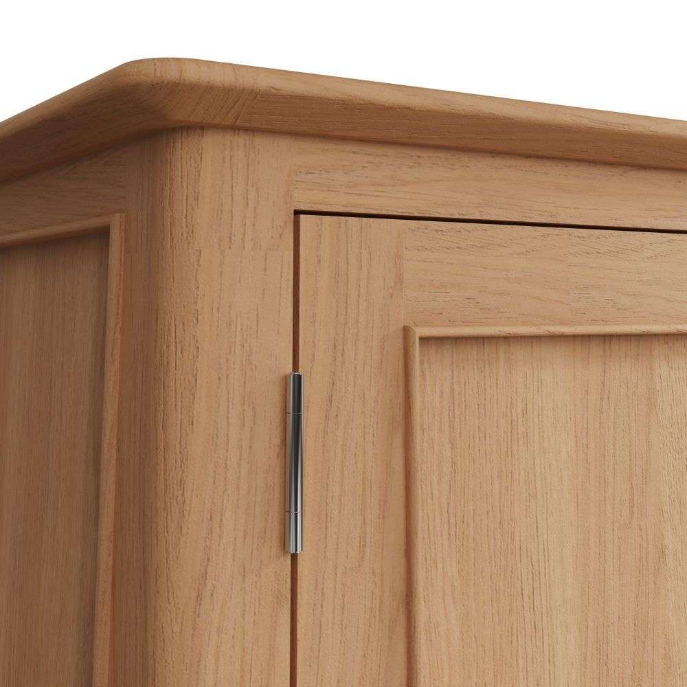 Bergen Oak Double Wardrobe