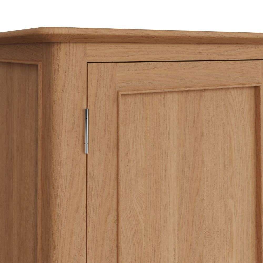 Bergen Oak Large 3 Door Wardrobe