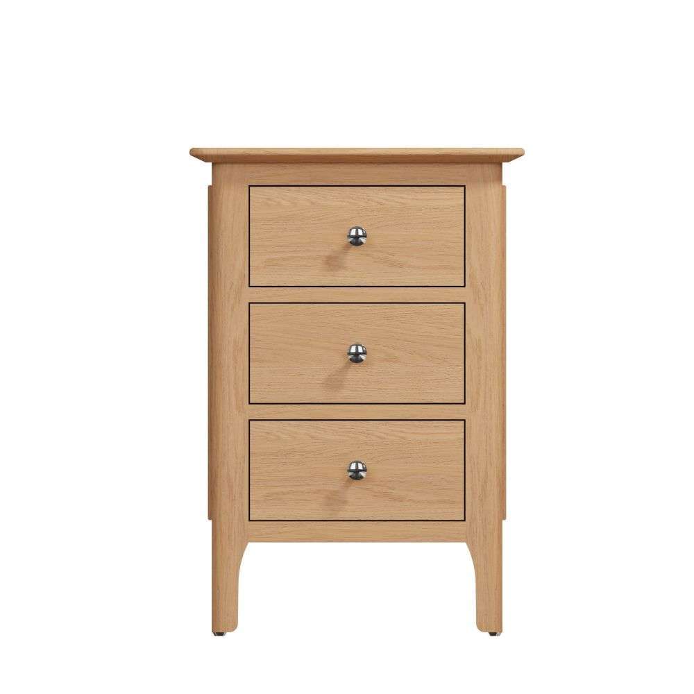 Bergen Oak Large Bedside Cabinet