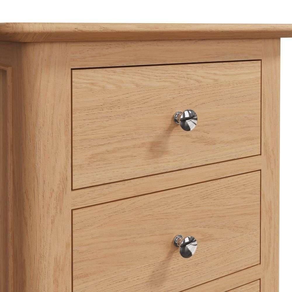Bergen Oak Large Bedside Cabinet