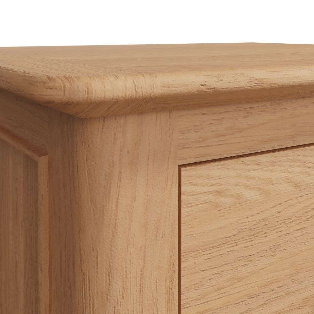 Bergen Oak Large Bedside Cabinet