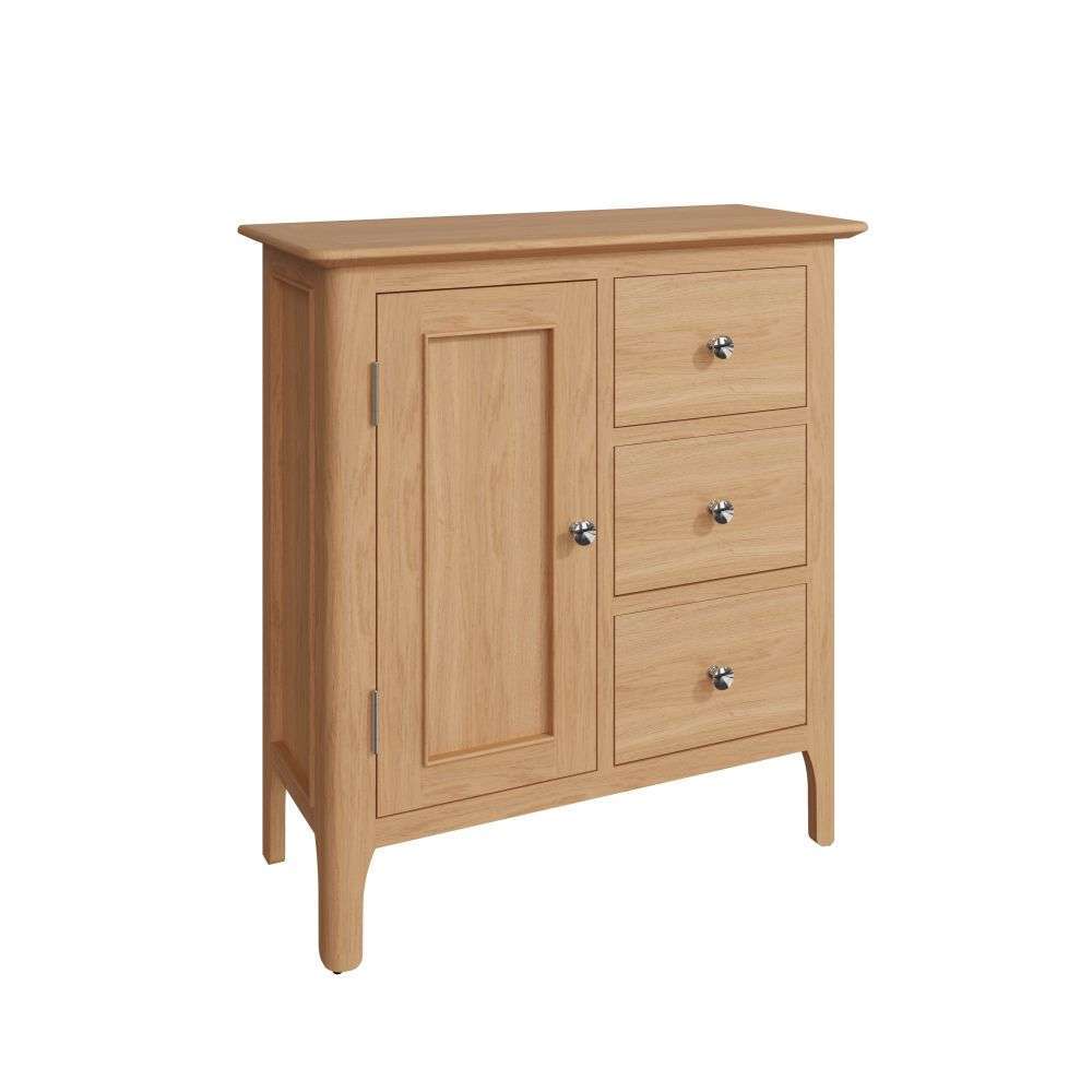 Bergen Oak Large Cupboard