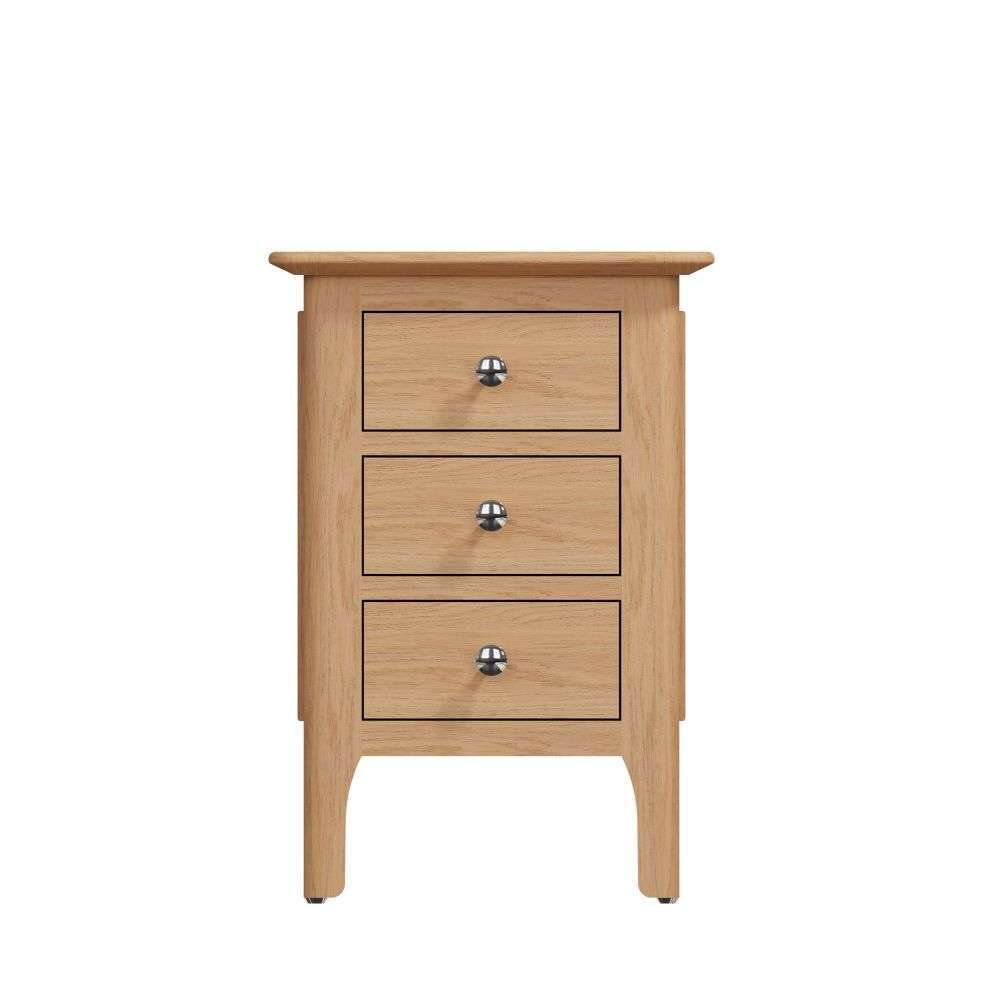 Bergen Oak Small Bedside Table