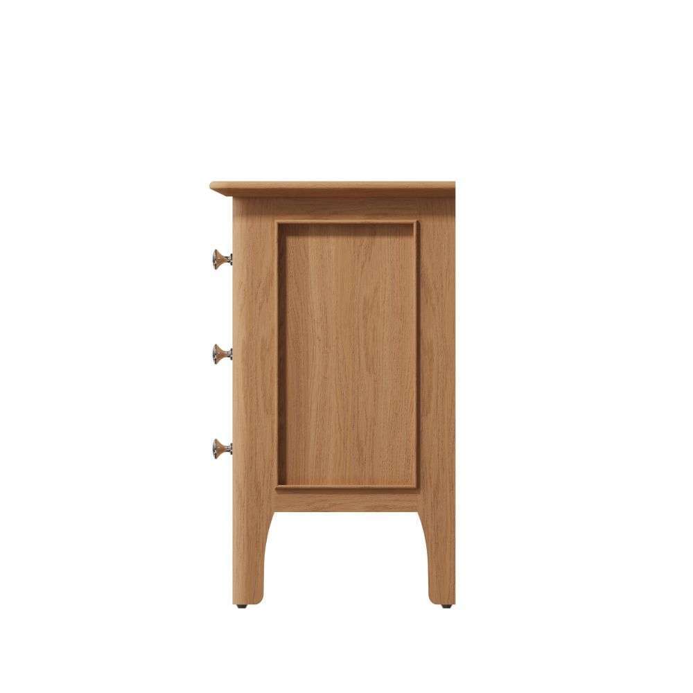 Bergen Oak Small Bedside Table