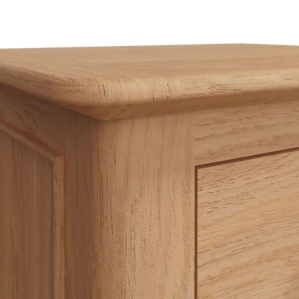 Bergen Oak Small Bedside Table