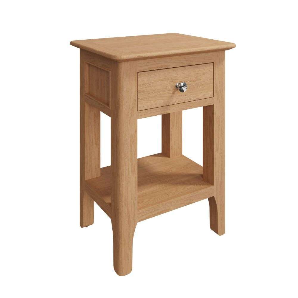 Bergen Oak Side Table