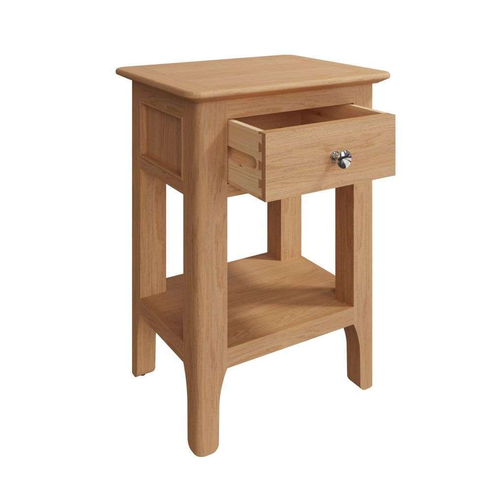 Bergen Oak Side Table