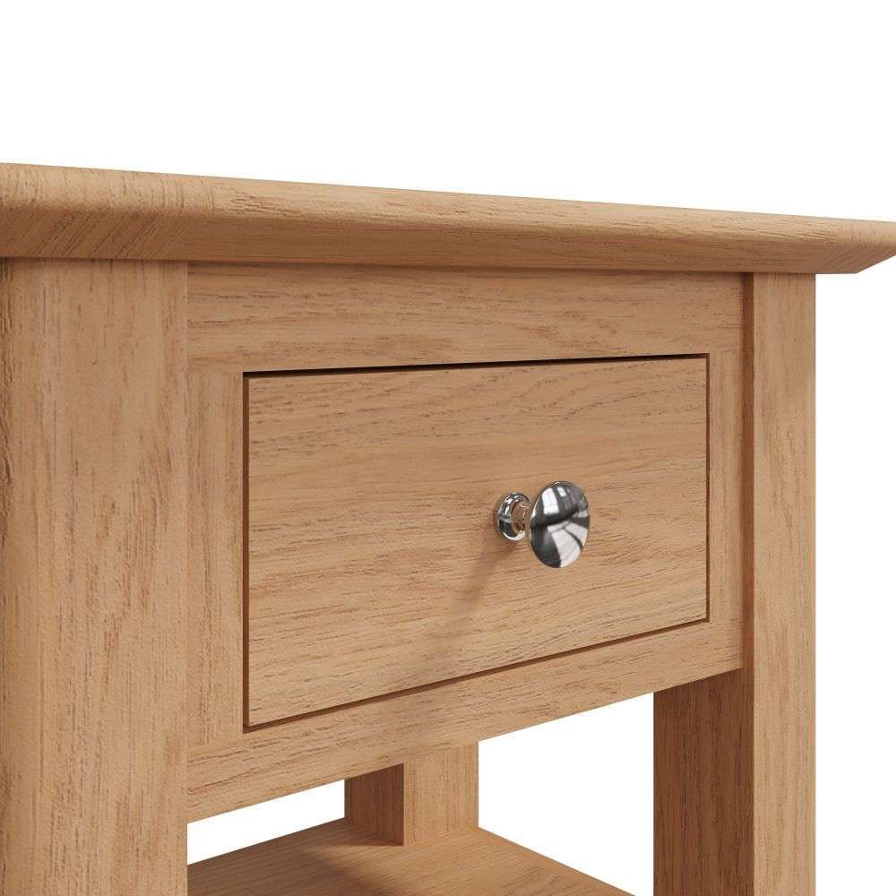 Bergen Oak Side Table