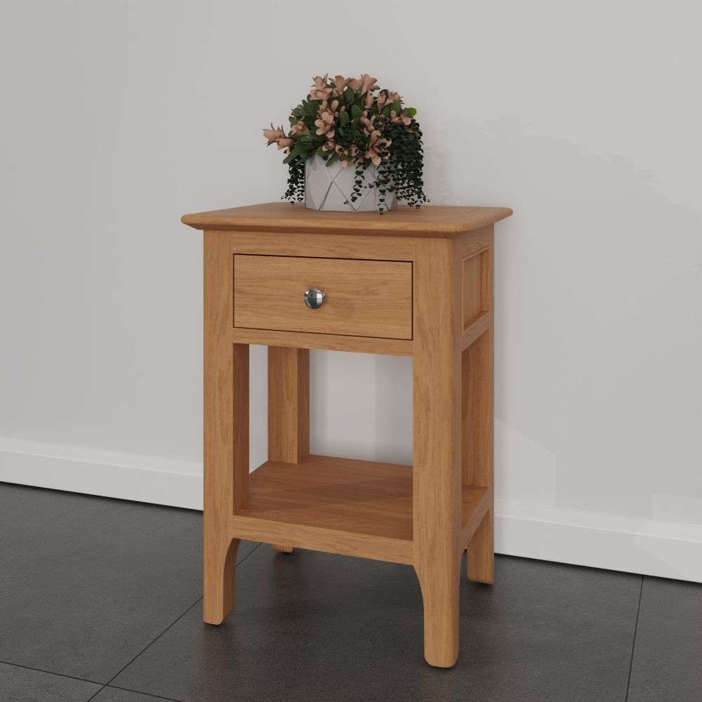 Bergen Oak Side Table