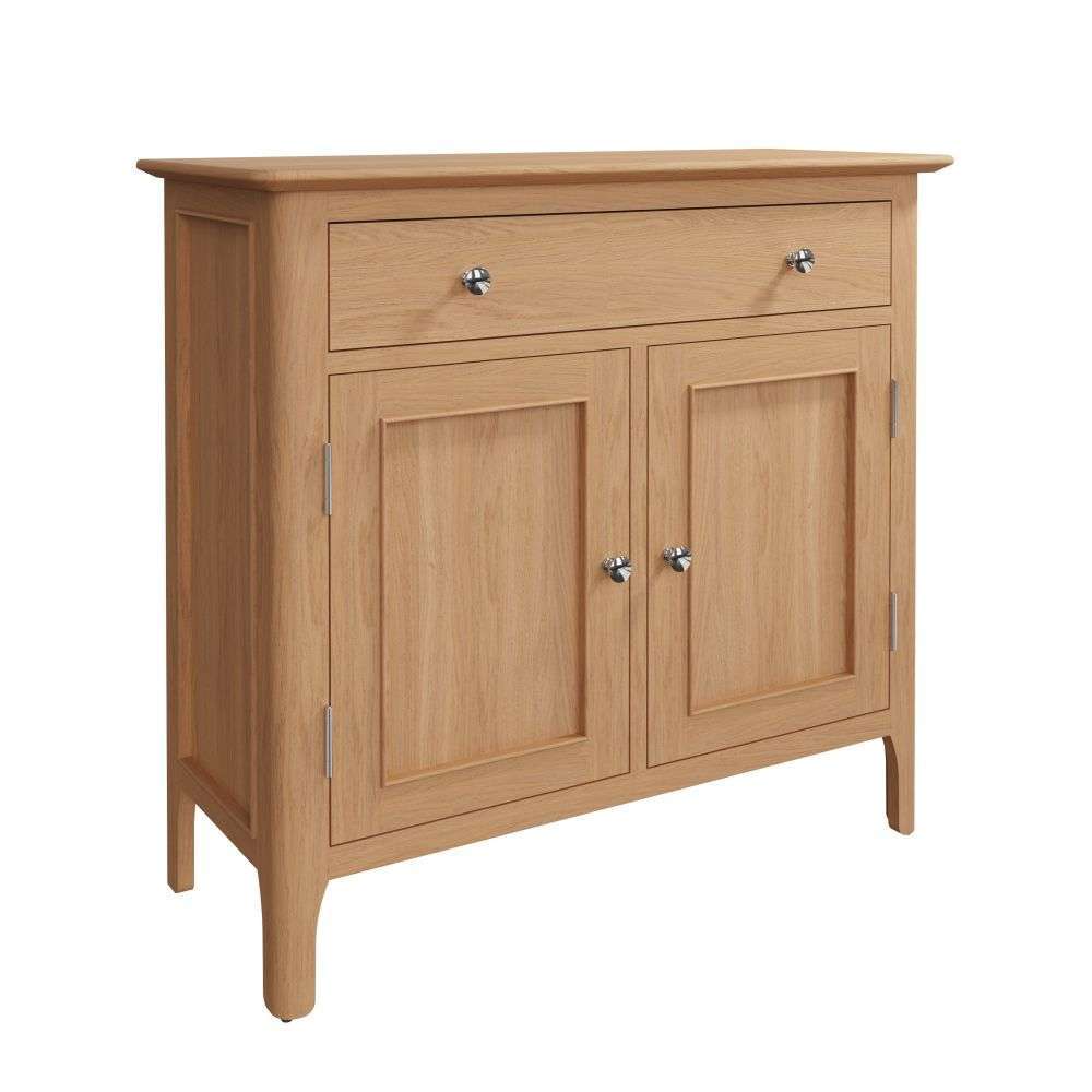 Bergen Oak Mini 2 Door Sideboard