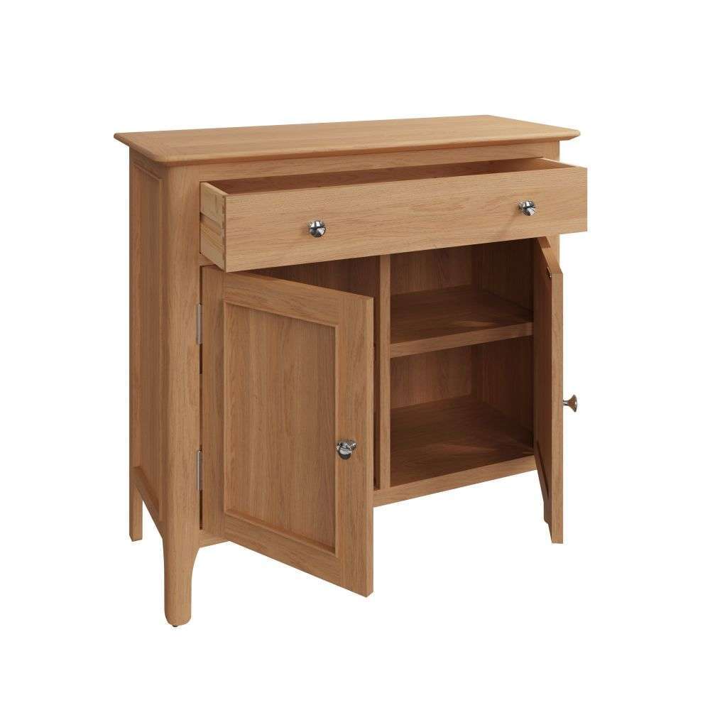 Bergen Oak Mini 2 Door Sideboard