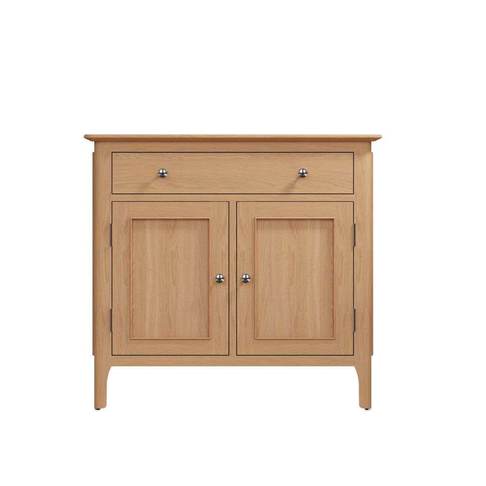 Bergen Oak Mini 2 Door Sideboard