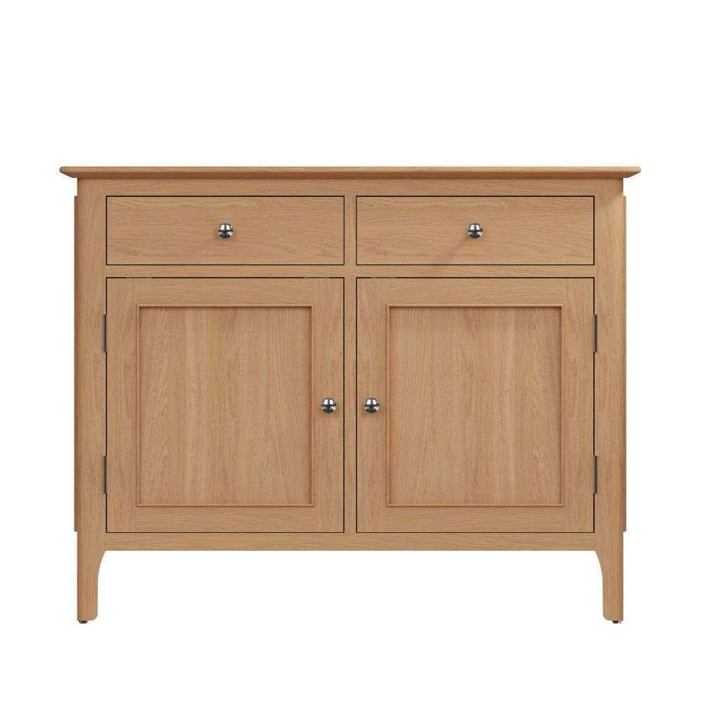 Bergen Oak Small 2 Door Sideboard