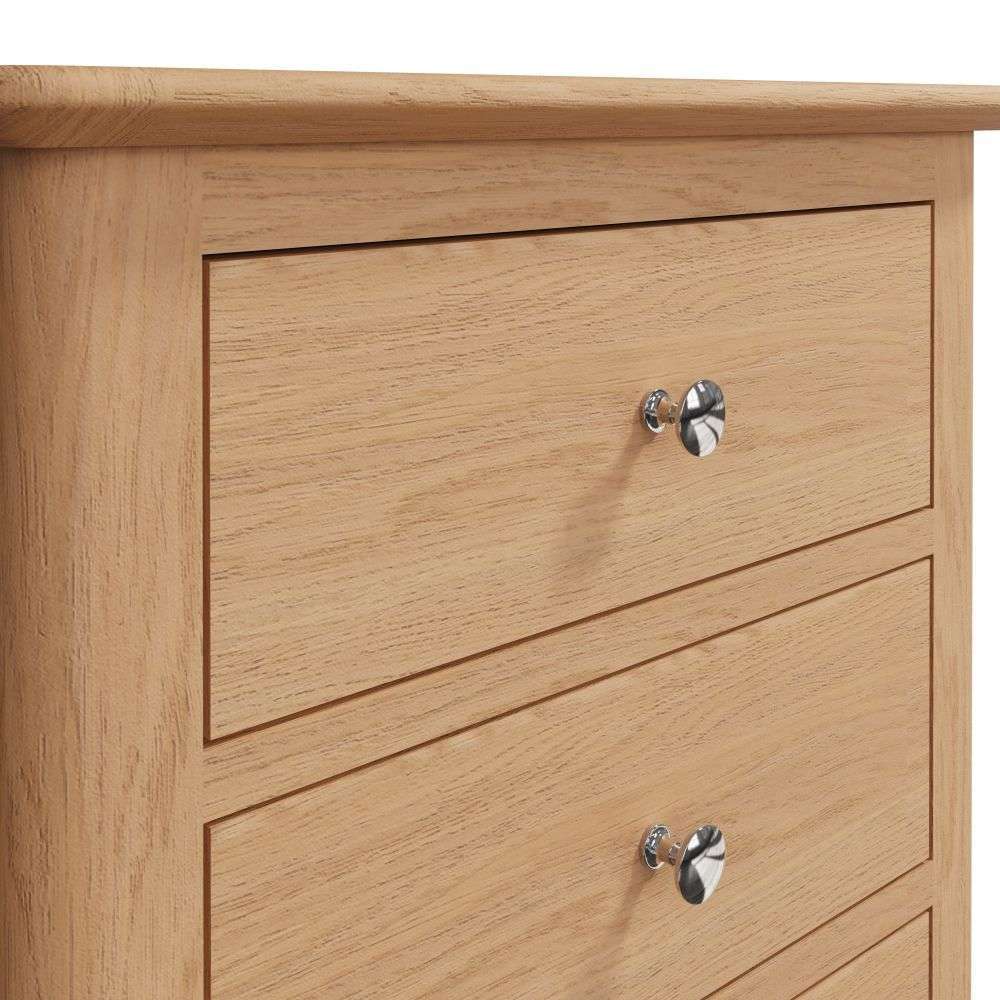 Bergen Oak Extra Large Bedside Table