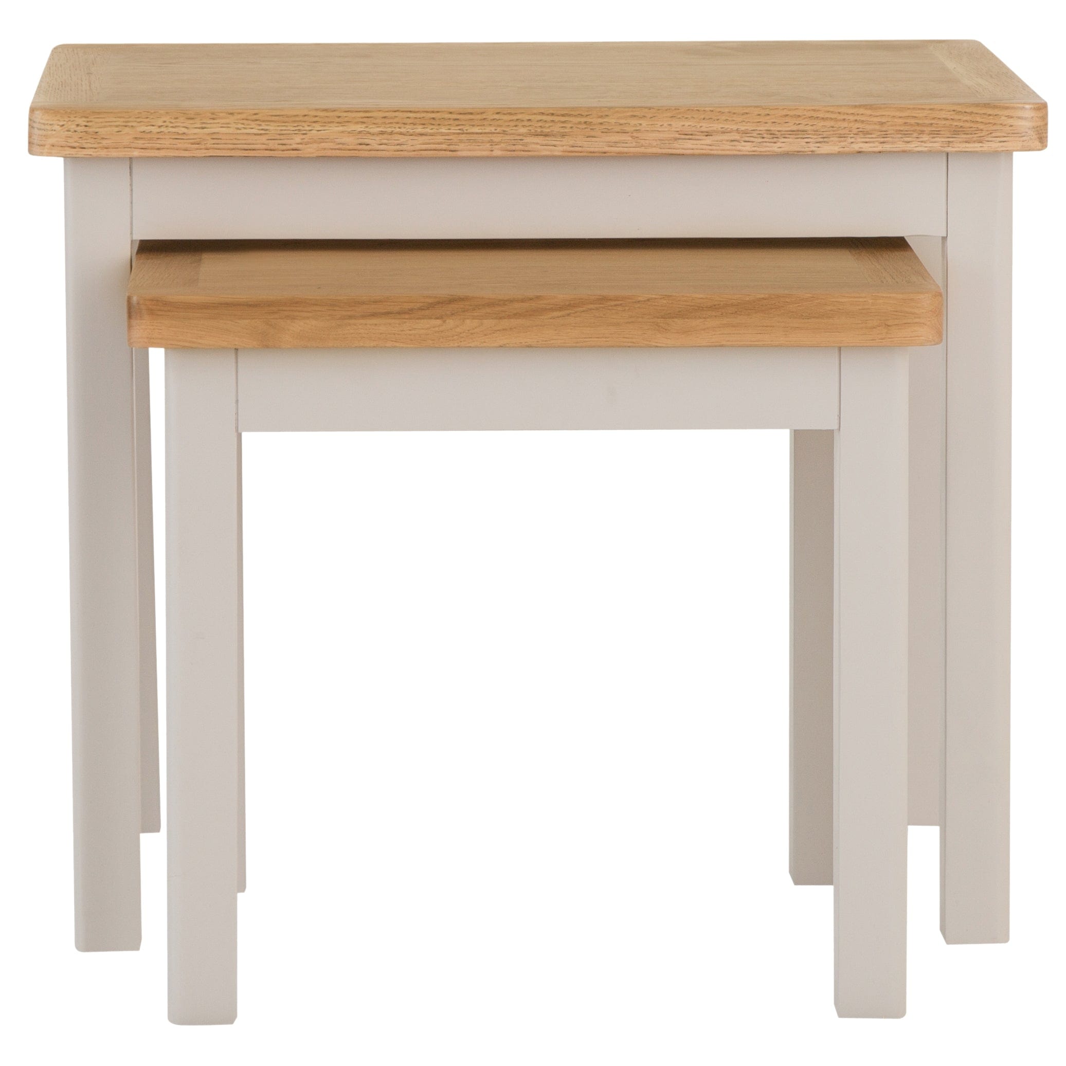 Rutland Painted Oak Nest of 2 Tables