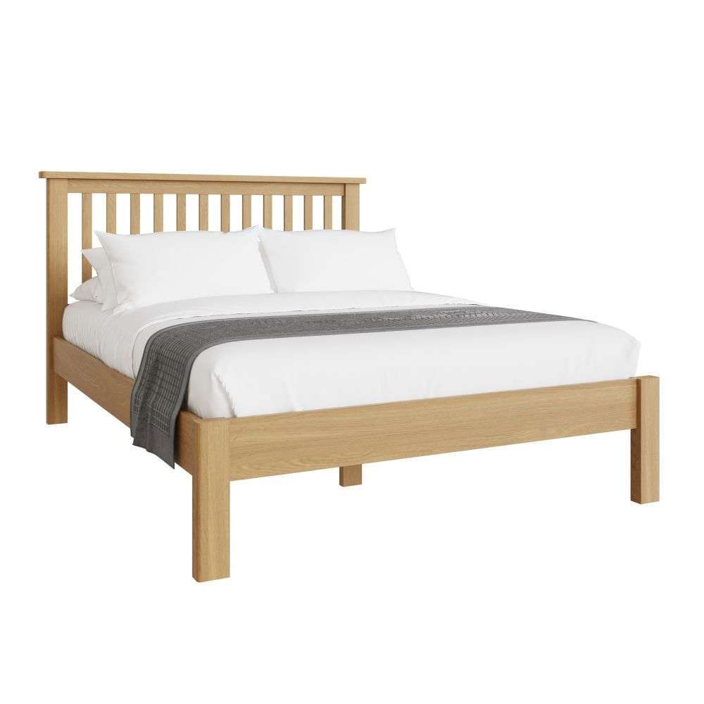 Rutland Oak Double Bed Frame