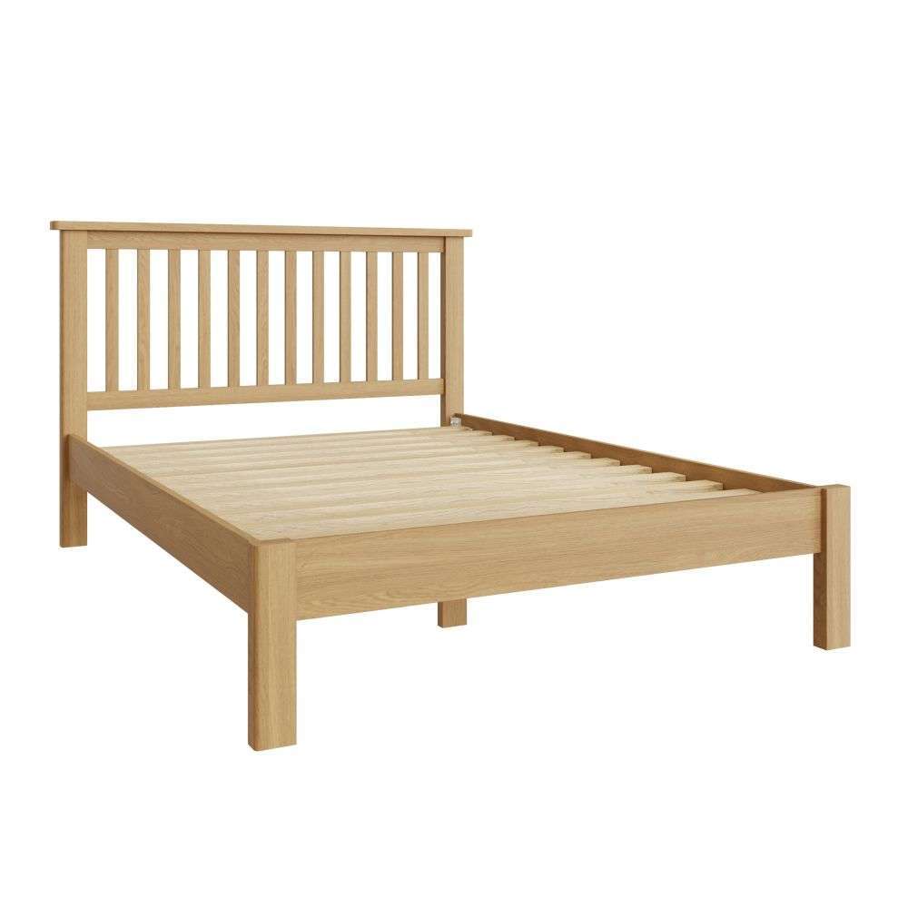Rutland Oak Double Bed Frame