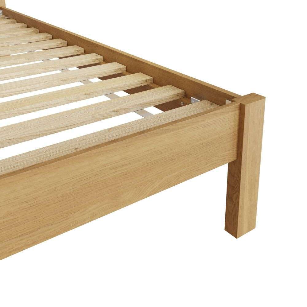 Rutland Oak Double Bed Frame