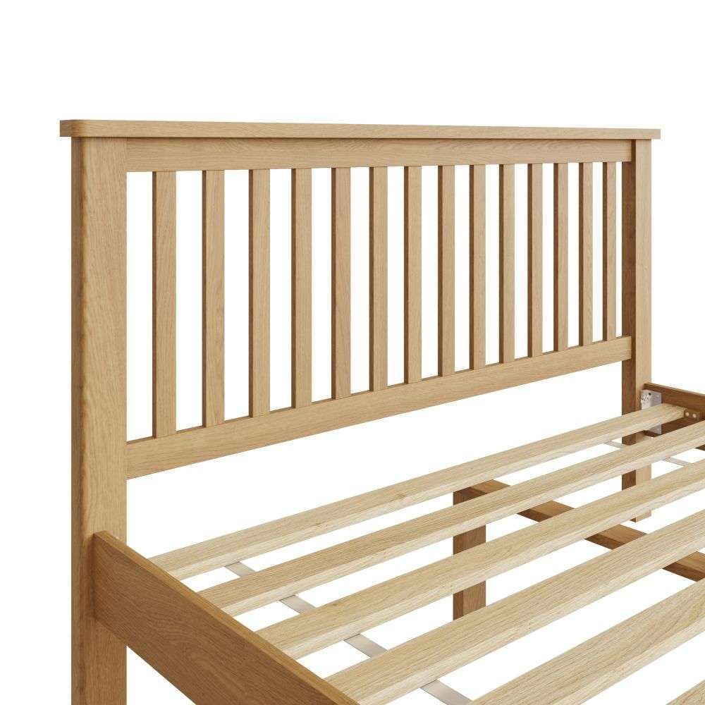 Rutland Oak King Size Bed Frame