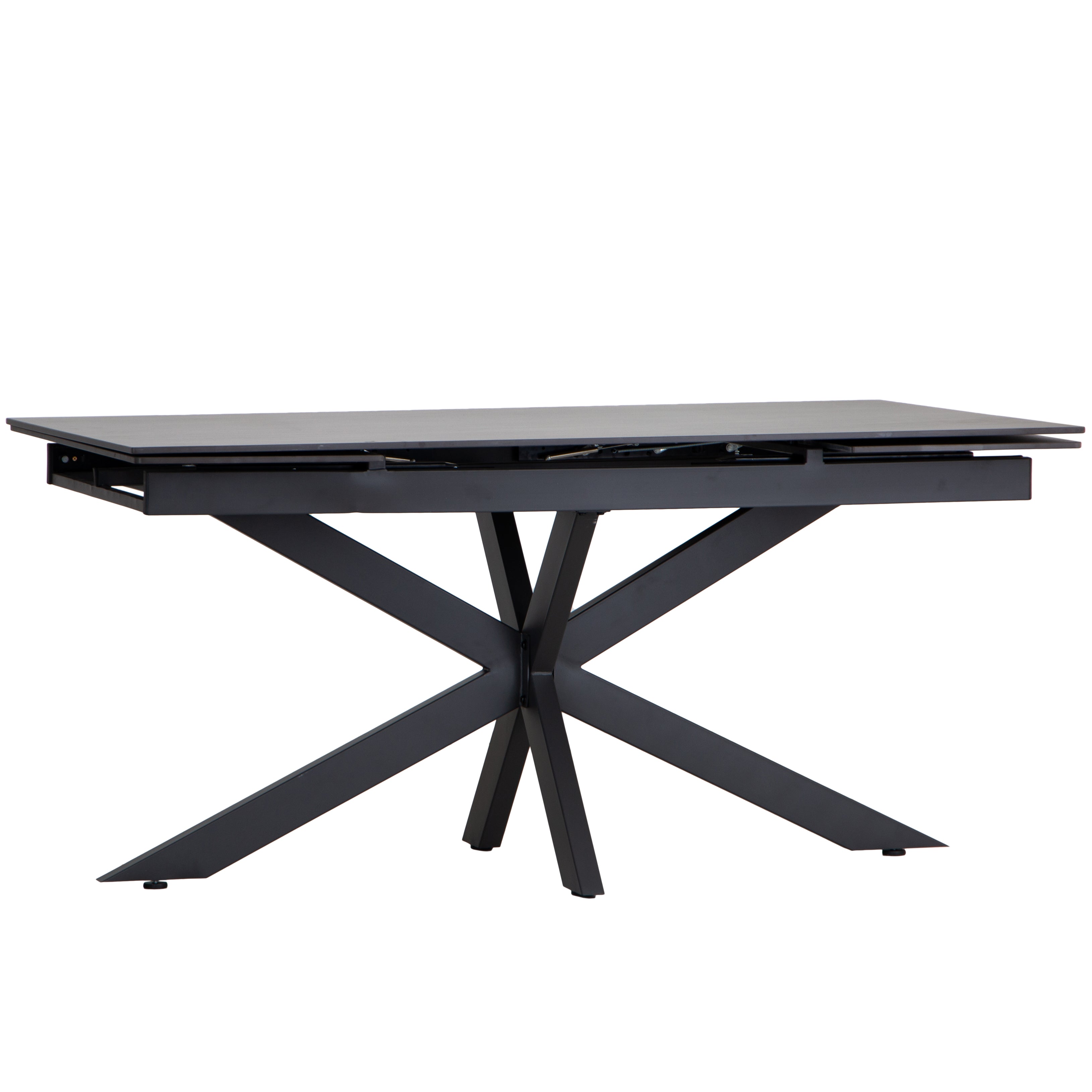 Selston Grey Sintered Stone 1.6m Extending Dining Table
