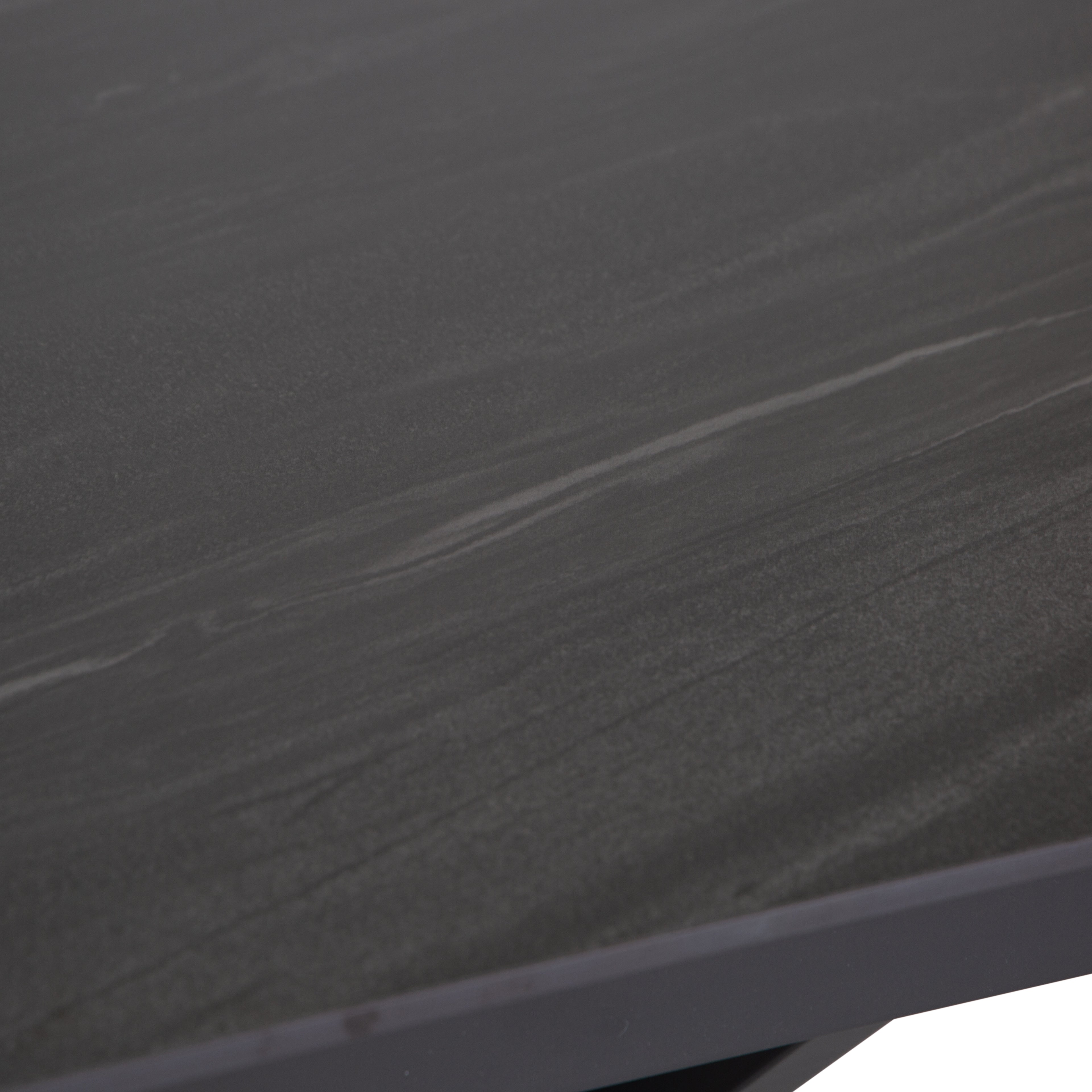 Selston Grey Sintered Stone 1.6m Extending Dining Table