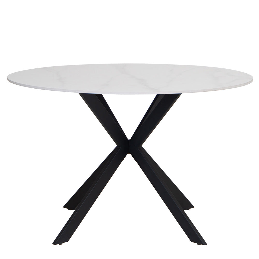 Stathern White Sintered Stone 1.2m Round Table