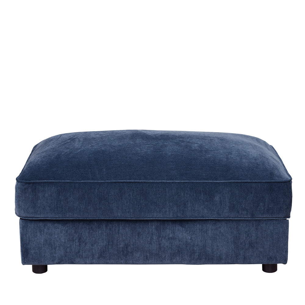 Harrow Royal Blue Foot Stool
