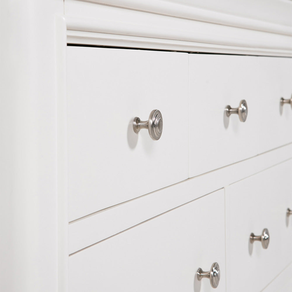 Harrington Bone Painted 7 Drawer Chest