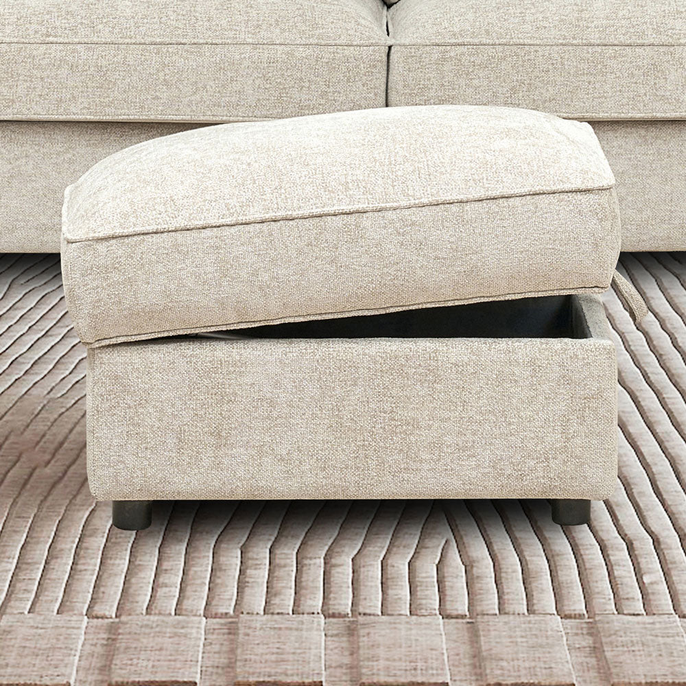 York Biscuit Storage Foot Stool