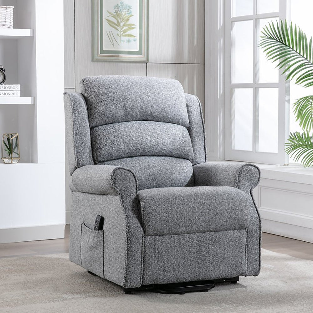 Andover Grey Dual Motor Lift & Tilt - Grey - The Furniture Warehouse