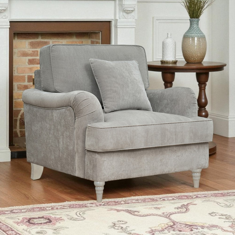 Stowe Grey Armchair
