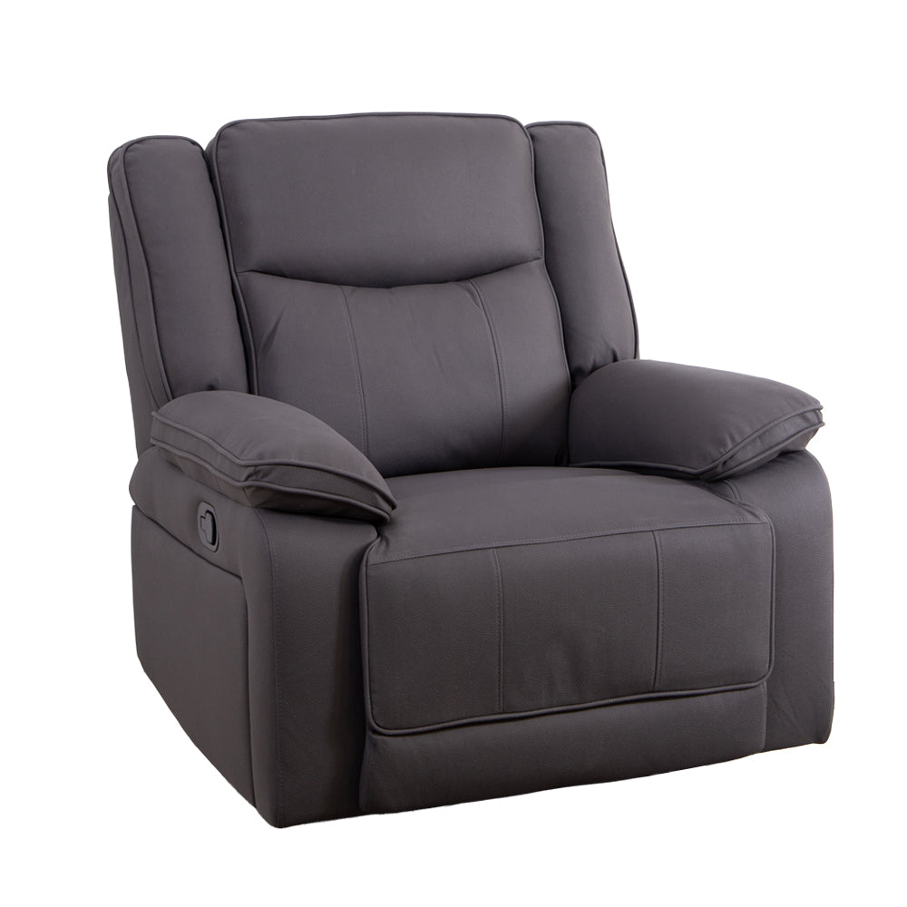 Milan Mocha Manual Recliner Armchair