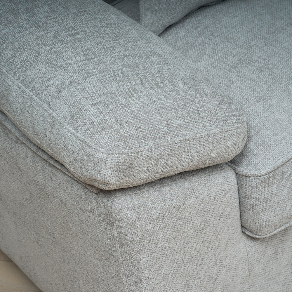 York Grey 2 Seater Sofa