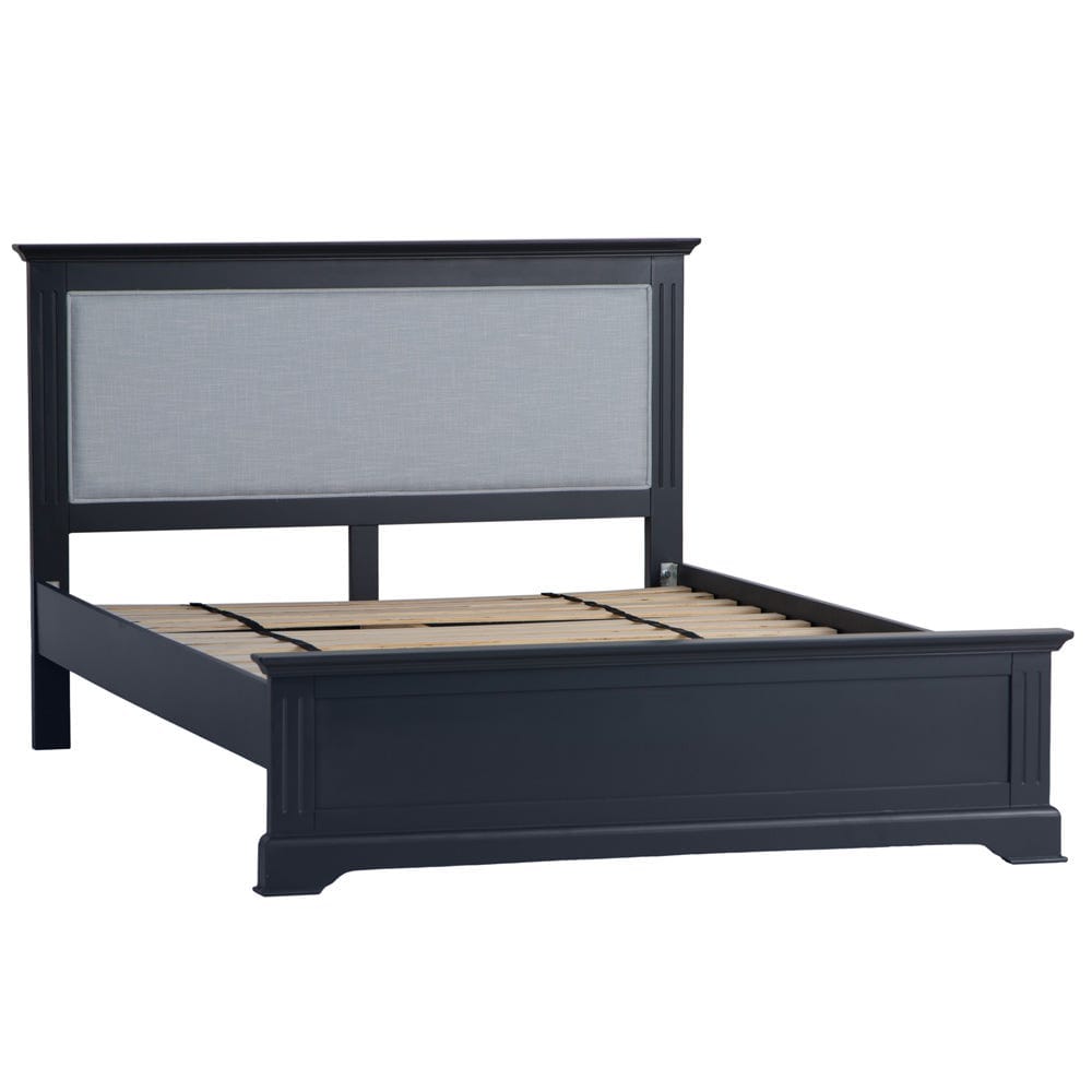 Banbury Midnight Grey Painted Double Bed Frame